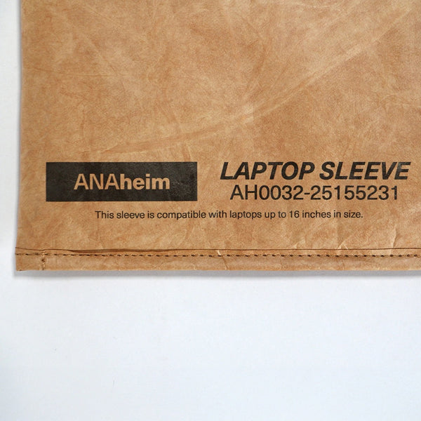 DETAIL ( ディテール ) ANAheim アナハイム ラップトップ スリーブ 16 インチ | PCケース | クラフト | グレー | ブラック | 軽量 | 高耐久 | クッション性 | キルティング | 持ち運び | かっこいい | 372116 | でぃてーる