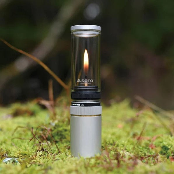 SOTO ( ソト ) Hinoto | ひのと | SODー260 | ガスランタン | キャンドル風 | ライターガス | 燃料缶 | CB缶 | OD缶 | キャンプ | アウトドア | 焚き火 | バーベキュー | ソロキャンプ | ランタン | 収納ケース