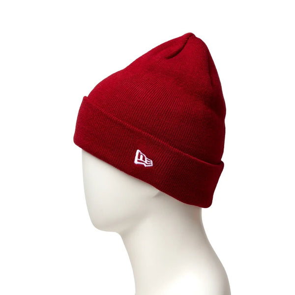 NEW ERA ( ニューエラ ) ベーシック カフニット ニット帽 メンズ レディース ユニセックス 防寒 帽子 カジュアル ストリート シンプル ロゴ ブランド 無地 防寒帽子 ビーニー ビーニーキャップ アウトドア ニット帽子