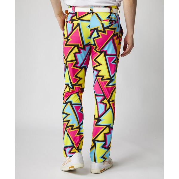 【 SALE 】 LOUDMOUTH ( ラウドマウス ) ストレッチツイル 柄ロングパンツ | ゴルフ | ゴルフウェア | メンズ | 派手 | 765333 | ポリエステル | 速乾 | 吸汗 | 機能性 | ストレッチ | パンツ | ロングパンツ | らうどまうす