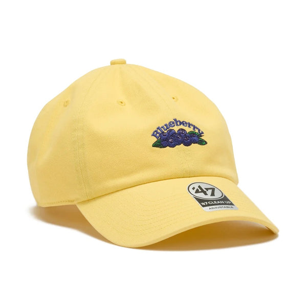 '47 ( フォーティーセブン ) クリーンナップ FRUIT CLEAN UP キャップ 帽子 ベースボールキャップ メンズ レディース ユニセックス MLB フルーツ ロゴ 刺繍 コットン カーブバイザー サイズ調整 アジャスター カジュアル ストリート アウトドア 普段使い おしゃれ