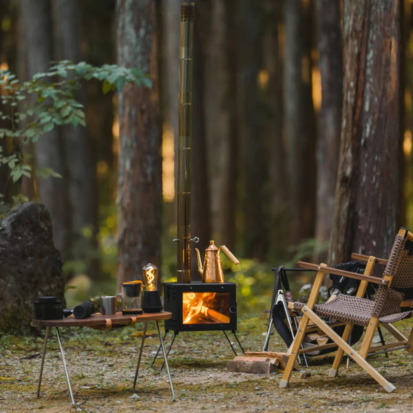 Mt.SUMI ( マウントスミ ) アウトドア薪ストーブ マイクロ 2 / Woodstove MICRO 2 | 2025年モデル | 薪ストーブ | キャンプ | コンパクト | マイクロ | テント | 小型 | アウトドア | ストーブ | 薪 | 屋外 | セット | 二次燃焼 | 冬キャンプ | 冬 | 秋 | SG25FWMC2