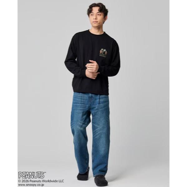 KRIFF MAYER ( クリフメイヤー ) スヌーピー刺繍ロンT ( 盆栽 ) MENS | 2537808 | メンズ | ウェア |アパレル | 長袖 | Tシャツ | ロンT | コラボ | スヌーピー | ウッドストック | オシャレ | カジュアル | くりふめいやー