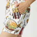 【 SALE 】 LOUDMOUTH ( ラウドマウス ) レディース ストレッチツイル 柄スカート | ゴルフ | スカート | 動きやすい | 764355 | 派手 | らうどまうす | 接触冷感 | 夏