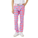 【 SALE 】 LOUDMOUTH ( ラウドマウス ) ストレッチツイル 柄ロングパンツ | メンズ | ゴルフ | ゴルフウェア | ストレッチ | 動きやすい | ポリエステル100% | 吸汗速乾 | UV | 764301 | らうどまうす | ロングパンツ | 派手