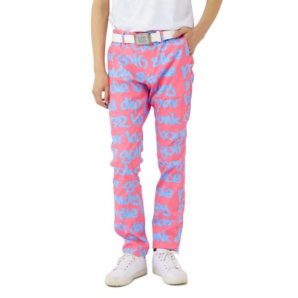 【 SALE 】 LOUDMOUTH ( ラウドマウス ) ストレッチツイル 柄ロングパンツ | メンズ | ゴルフ | ゴルフウェア | ストレッチ | 動きやすい | ポリエステル100% | 吸汗速乾 | UV | 764301 | らうどまうす | ロングパンツ | 派手