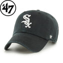 ’47 ( フォーティーセブン ) ’47 クリーンナップ シカゴ・ホワイトソックス ブラック | 帽子 | キャップ | 日よけ | シンプル | 定番 | サイズ調整 | 14751229 | ウォッシュド加工 | お出かけ | レジャー