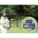 DOD ( ディーオーディー ) スゴイッス 高さ調整チェア アウトドアチェア キャンプチェア 折りたたみチェア ハイバック ローチェア ハイチェア 焚き火チェア 軽量 コンパクト 収納袋付き C1-774