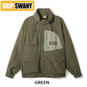 GRIP SWANY ( グリップスワニー ) 【 GSMJ-139 】 GS UTILITY JACKET | ジャケット | アウター | アウトドア | キャンプ | レジャー | 収納 | ポケット | 撥水 | ナイロン | メッシュ | ぐりっぷすわにー