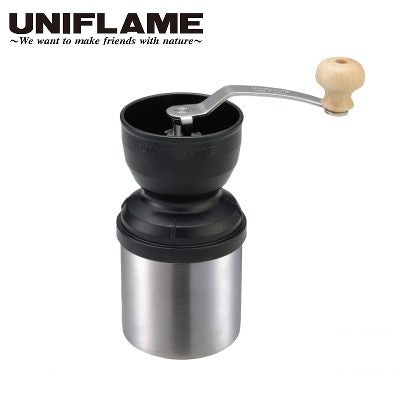 UNIFLAME ( ユニフレーム ) UFコーヒーミル | コーヒー | ミル | アウトドア | キャンプ | 自宅 | リラックスタイム | 豆挽き | 10杯分 | ファミリーキャンプ | 大人数 | 664070 | 珈琲 | コーヒーアイテム | ゆにふれーむ