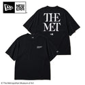 NEW ERA ( ニューエラ ) 半袖 オーバーサイズド コットン Tシャツ The Met ブラック | シャツ | 半袖Tシャツ | 黒色 | にゅーえら | 14457270 | ユニセックス | ゆとり | コットン | 夏服 | バックプリント | カジュアル