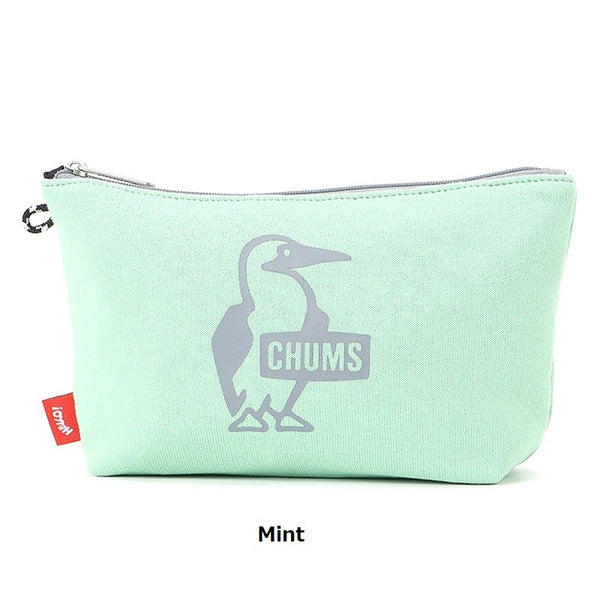 CHUMS ( チャムス ) ブービープリントポーチスウェット CH60-3828 | ポーチ | ペンケース | アウトドア | キャンプ | 撥水 | 撥油 | メイクポーチ | ちゃむす | メイクポーチ | 持ち運び | 旅行