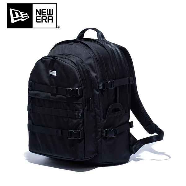 NEW ERA ( ニューエラ ) キャリアパック 35L ブラック | リュック | リュックサック | バックパック | 通勤 | 通学 | 黒色 | サイドポケット | 収納ポケット | 約35L | アウトドア | キャンプ | 旅行 | レジャー | 便利 | 14521349 | デイパック | にゅーえら | ユニセックス