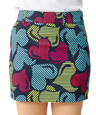 【 SALE 】 LOUDMOUTH ( ラウドマウス ) レディース ストレッチツイル 柄スカート | ゴルフ | スカート | 動きやすい | 764355 | 派手 | らうどまうす | 接触冷感 | 夏
