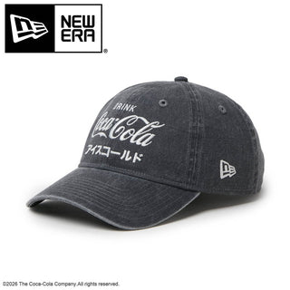NEW ERA ( ニューエラ ) 9TWENTY コカ･コーラ アシッドウォッシュ ダークグレー 920 キャップ 帽子 ベースボールキャップ メンズキャップ レディースキャップ ユニセックスキャップ Coca-Cola コカコーラ Coca Cola コカコーラキャップ コカ･コーラキャップ 15154855