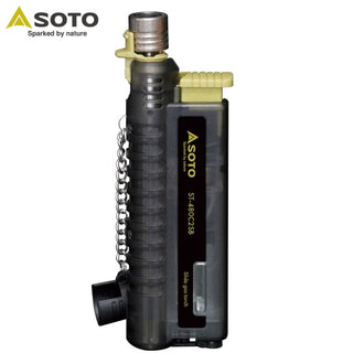 SOTO ( ソト ) スライドガストーチ スケルトンブラック | ST-480C2SB | アウトドア | キャンプ | ガストーチ | トーチ | コンパクト | スケルトン | バーナー  | 小型 | 強力 | 耐風 | アウトドア用品 | キャンプ用品 | そと