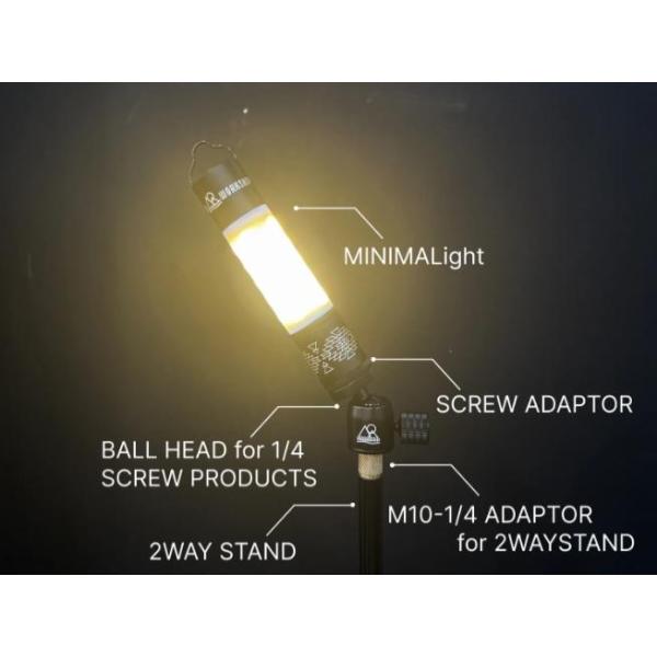 5050WORKSHOP ( フィフティフィフティワークショップ ) STAND SERIES PARTS M10-1/4 ADAPTOR for 2WAYSTAND オプション | オプションパーツ | アウトドア | キャンプ