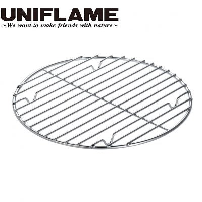UNIFLAME ( ユニフレーム ) ダッチオーブン底網 10インチ用 | 錆びにくい | ステンレス | 焦げ付きにくい | アウトドア | キャンプ | 料理 | 665350 | ゆにふれーむ