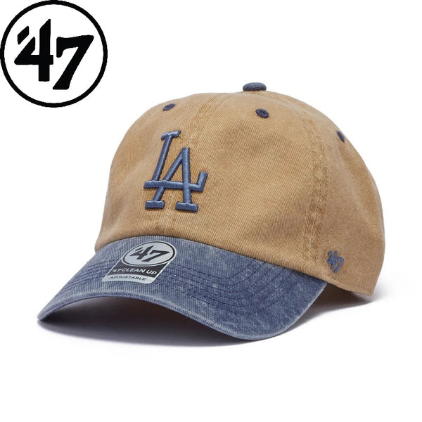 ’47 ( フォーティーセブン ) ’47クリーンナップ ロサンゼルス・ドジャース Eldin カーキ × ネイビー | 帽子 | キャップ | オシャレ | コットン | お出かけ | レジャー | キャンプ | 日よけ | 紫外線対策 | 14858326