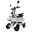 ELEMOs ( エレモーズ ) エレポーター 特定小型原付 電動四輪 EV四輪 電動モビリティ 免許不要 公道走行可能 4輪 電動バイク シニア 買い物 街乗り 通勤 収納カゴ