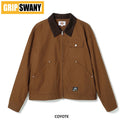 GRIP SWANY ( グリップスワニー ) 263M10GS01 DUCK PAINTER JACKET ジャケット ワークジャケット ダックジャケット メンズ アウター ダック素材 冬 上着 ヴィンテージ コーデュロイ アウトドア タウンユース