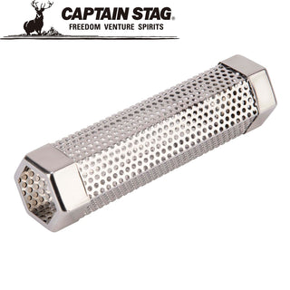 CAPTAIN STAG ( キャプテンスタッグ ) ステンレス スモーク＆ファイアウッド 20cm | アウトドア | キャンプ | BBQ | バーベキュー | 火起こし | ロングサイズ | ファミリーキャンプ | 繰り返し使える | 焚き火 | UG-3336 | きゃぷてんすたっぐ
