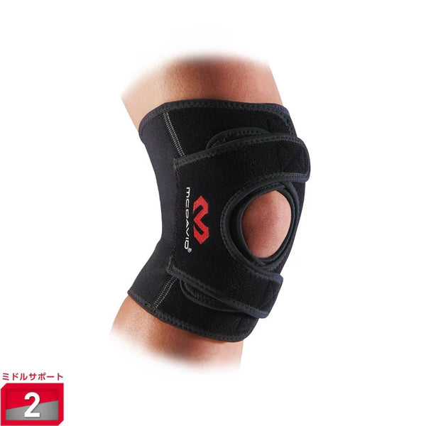 【 SALE 】 McDavid ( マクダビッド ) ダブル ニーラップ | サポート | サポーター | 膝 | スポーツ | アウトドア | 登山 | ラップタイプ | 抗菌 | 防臭 | 通気性 | 蒸れを抑える | M4192