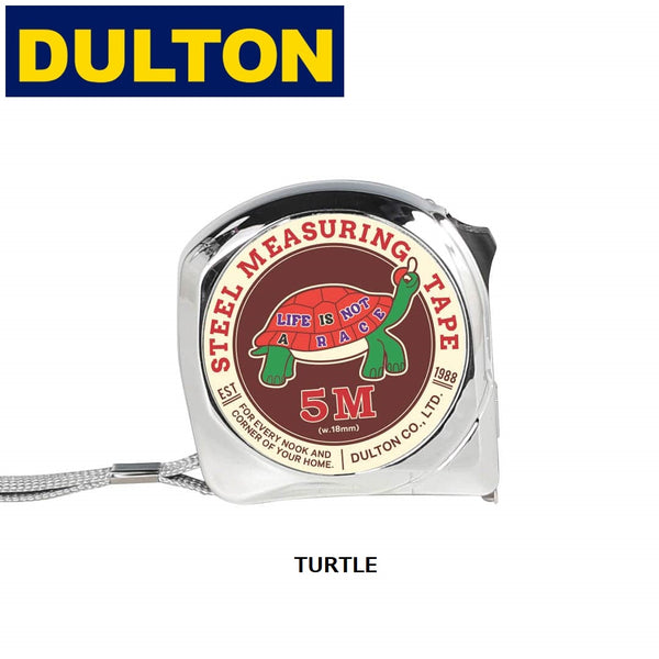 DULTON ( ダルトン ) MEASURE TAPE メジャーテープ | 計測 | 測る | 5メートル | カメ | カバ | スケール | プレゼント | ギフト | DIY | GM-0903 | だるとん | メジャー
