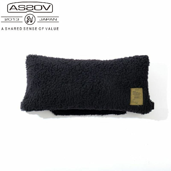 AS2OV ( アッソブ ) ALBERTON FIRE PROOF BOA MULTI CUSION / 難燃ボアマルチクッション | 冬キャンプ | 防寒 | 暖かい | クッション | アウトドア | キャンプ | ポア素材 | 軽い | 暖かい | ソフト | しなやか | 992502 | あっそぶ