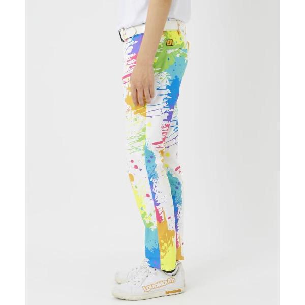 【 SALE 】 LOUDMOUTH ( ラウドマウス ) ストレッチツイル 柄ロングパンツ | メンズ | ゴルフ | ゴルフウェア | ストレッチ | 動きやすい | ポリエステル100% | 吸汗速乾 | UV | 764301 | らうどまうす | ロングパンツ | 派手