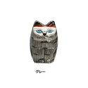 DETAIL ( ディテール ) Papier Mache Standing Cat パピエ マシェ スタンディング キャット | ハンドメイド | 猫モチーフ | 小物入れ | 3722C | インテリア | 可愛い | 猫 | ハンドメイド | でぃてーる