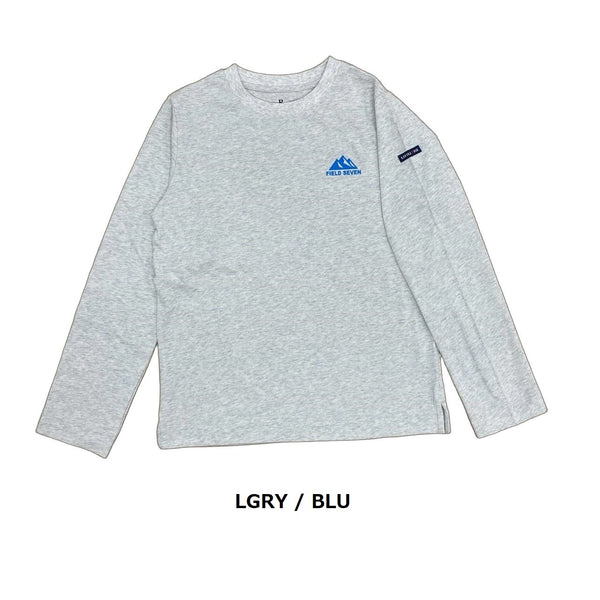 LITTLE RISE × FIELD SEVEN ( リトルライズ × フィールドセブン ) ウィメンズ ぺぐロンT | 長袖 | トップス | Tシャツ | バックプリント | レディース | シンプル | お出かけ | キャンプ | アウトドア
