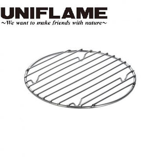 UNIFLAME ( ユニフレーム ) ダッチオーブン底網 8インチ用 | 錆びにくい | ステンレス | 焦げ付きにくい | アウトドア | キャンプ | 料理 | 665336 | ゆにふれーむ