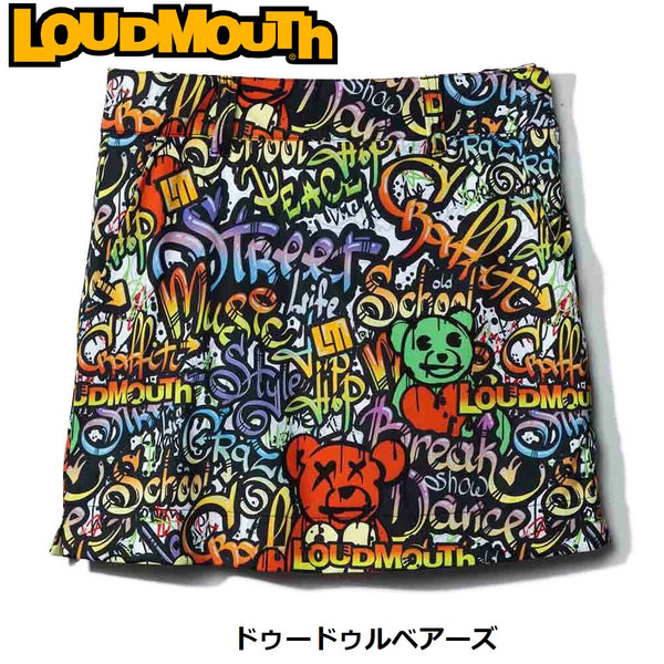 LOUDMOUTH ( ラウドマウス ) レディース ECOベントメッシュ 柄スカート | スカート | ゴルフ | ゴルフウェア | 派手 | 目立つ | メッシュ | 動きやすい | 吸汗速乾 | UV | 遮熱 | 接触冷感 | ストレッチ | 765353