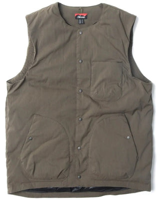 NANGA(ナンガ）TAKIBI RIPSTOP INNER DOWN VEST/タキビリップストップインナーダウンベスト（メンズ）