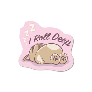 STICKER PACK ( ステッカーパック ) アイロールディープ | ステッカー | すてっかー | 車 | 貼る | PVC | SPS14764 | 犬 | ハードケース | ハードボックス | キャリーバッグ | 可愛い