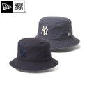 NEW ERA ( ニューエラ ) バケット01 リバーシブル MLB Bucket Hat ニューヨーク・ヤンキース ネイビー / ダークグラファイト | ハット | 帽子 | 日よけ | コットン | ユニセックス | アウトドア | お出かけ | オシャレ | キャンプ | 14744770 | にゅーえら