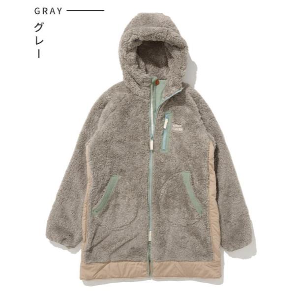 KRIFF MAYER ( クリフメイヤー ) シャギーボアロングフードJK | LADYS | W2514409 | レディース | ウェア | ジャケット | フード付 | ロング丈 | フリース | 軽い | 動きやすい | ふわふわ | カジュアル | W2514409 | くりふめいやー