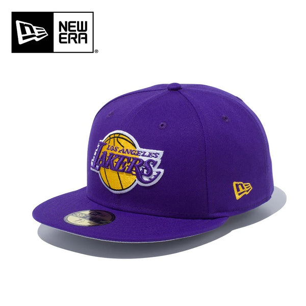 NEW ERA ( ニューエラ ) 59FIFTY ロサンゼルス ・ レイカーズ パープル × チームカラー | 帽子 | キャップ | 日よけ | 14525215 | ユニセックス | 定番 | アウトドア | キャンプ | お出かけ | オシャレ