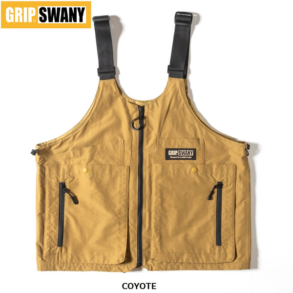 GRIP SWANY ( グリップスワニー ) 【 GSMV-063 】 GEAR BAG VEST 5.0 | ベスト | アウトドア | キャンプ | 釣り | 収納 | ポケット | トートバッグ | 2way | バッグ | ウェア | トップス | レジャー | ぐりっぷすわにー