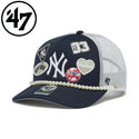 '47 ( フォーティーセブン ) '47 ヒッチ LC ニューヨーク・ヤンキース TRENDY TEAM ネイビー | 帽子 | キャップ | 派手 | オシャレ | サイズ調整 | 日よけ | アウトドア | お出かけ | 快適 | 涼しい | レトロ | 14920328 | ふぉーてぃーせぶん