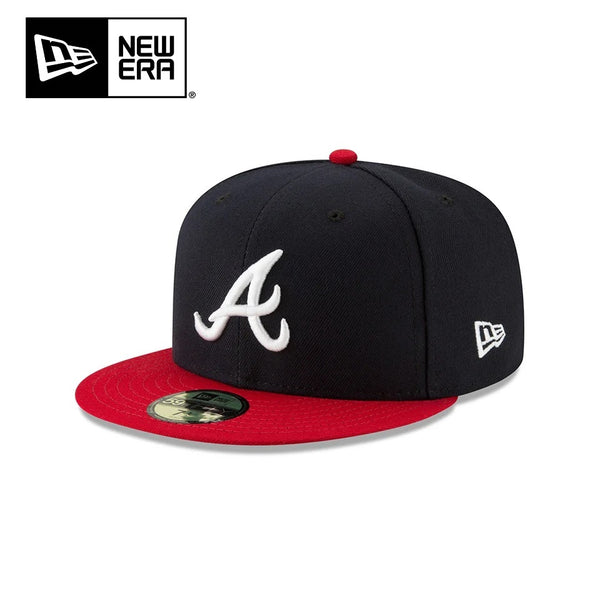 NEW ERA ( ニューエラ ) 59FIFTY MLBオンフィールド アトランタ ・ ブレーブス ホーム | 帽子 | キャップ | 日よけ | オシャレ | トゥルーフィッテド仕様 | コットン | ユニセックス | 定番 | 速乾 | 14524900 | にゅーえら