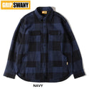 GRIP SWANY ( グリップスワニー ) 【 GSS-39 】 FLANNEL FIELD SHIRT シャツ | 長袖 | 長袖シャツ | アウトドア | キャンプ | アパレル | 厚手 | フランネル | ワークテイスト | 武骨