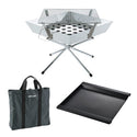 UNIFLAME ( ユニフレーム ) ファイアグリル ・ フッ素鉄板 ・ 収納ケースセット | 数量限定 | アウトドア | セット | キャンプ | 焚火 | ファミリーキャンプ | お得 | 焚火台 | BBQ | 769744 | ゆにふれーむ