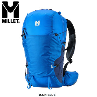 MILLET ( ミレー ) GRX 22 | リュックサック | バックパック | 大きめ | 登山 | ハイキング | 軽い | 軽量 | バッグ | 高重心 | 通気性 | フィット感 | トレッキング | トレッキングリュック | MIS01303-N0247 | MIS01303-N3170 | みれー