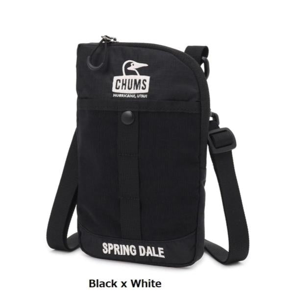 CHUMS ( チャムス ) スプリングデールミニショルダーバッグ | ショルダーバッグ | バッグ | スマホショルダー | 小型バッグ | アウトドア | レジャー | 散歩 | キャンプ | お出かけ | CH60-4102 | ちゃむす