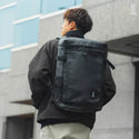 DOD ( ディーオーディー ) ハコピタイト リュックサック バックパック デイパック シンプル PC収納 35L 箱型 撥水 大容量 アウトドア キャンプ 旅行 通勤 通学 レジャー BA138-BK