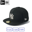 NEW ERA ( ニューエラ ) 59FIFTY MLB パール バッジ Pearl Badge ニューヨーク・ヤンキース ブラック | 帽子 | キャップ | オシャレ | 14745148 | お出かけ | 野球帽 | フラットバイザー | ユニセックス | にゅーえら