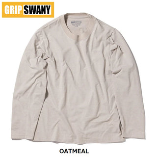 GRIP SWANY ( グリップスワニー ) 【 GSWCT0042 】 W`S EMBROIDERY L/S TEE | シャツ | 長袖シャツ | 長袖Tシャツ | 速乾 | シンプル | ポリエステル100% | トップス | アウトドア | キャンプ | オシャレ | アパレル | ぐりっぷすわにー | レディース | ウィメンズ