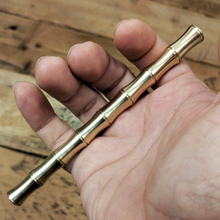 野良道具製作所 ミニ火吹き竹 ( 真鍮 ) 13cm | アウトドア | 火吹き棒 | 焚火 | コンパクト | ソロキャンプ | 小型 | 小さめ | キャンプ | 経年変化 | 短め | ブラスター